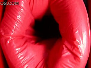 I feel so thrilled riding this dinosaur toy deep in my ass, moaning wildly.