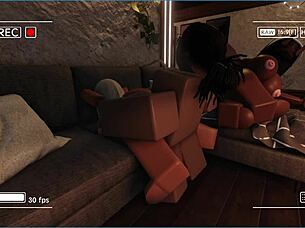 Candy and her friend become succubi to drain Viper dry in wild sex