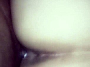 girlfriend's creamy pussy gets intense action with her lover