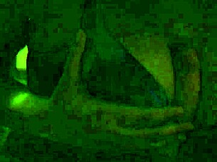 Pretty ebony babe in bikini gets tittyfucked and takes facial cumshot!