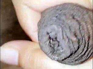 priya teases by rubbing that cock until cum flows in slow motion homemade intimacy