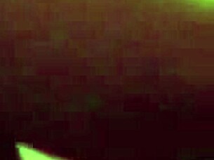 Pretty ebony babe in bikini gets tittyfucked and takes facial cumshot!