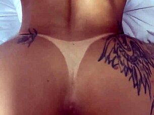 I Love Turning My Ass into Pussy in POV! Muscular Brazilian Pornstar Swallows Creampie in Anal Action!