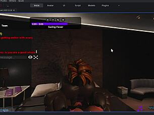 someone enjoys a wild encounter with this gringa in roblox adventures