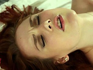 FIERY REDHEAD SIRI DOMINATES KIMBERLY KANE IN STEAMY DOGGY-STYLE LESBIAN ACTION