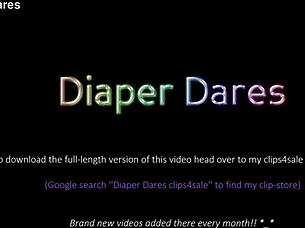 Jessica Morgan goes to a pub while wearing a pampers nappy in May 2021 for that daring public flash.