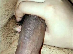 priya teases by rubbing that cock until cum flows in slow motion homemade intimacy