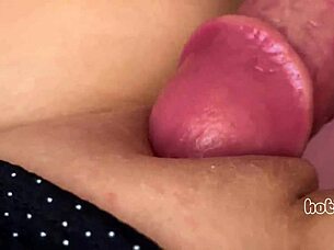 Want big dick closeup fucking shaved teen pussy with cumshot?