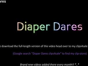 Jessica Morgan goes to a pub while wearing a pampers nappy in May 2021 for that daring public flash.