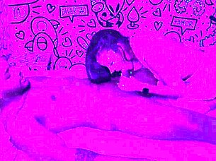 Skinny teen brunette takes massive cock deep after school with choking and cumshot