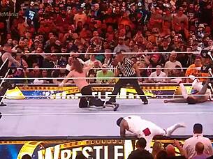 hey kevin owens and sami zayn battle the usos at wrestlemania 39