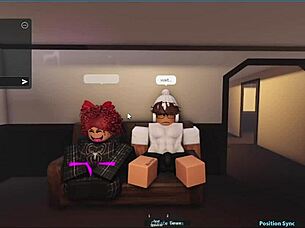 milf and young guy fuck during spiderman movie