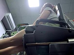 Why Does This Extreme Squirting Teen Get So Wet In The Gym?