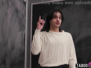 Detention Gangbang With Anal and Dp of Teen 18+ Student Haley Spades!