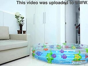 Hey Beautiful Ebony Slut, Ready for Double Anal and Sloppy Pee Drinking Rimming?