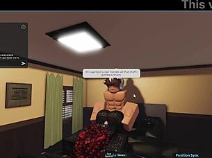 milf and young guy fuck during spiderman movie