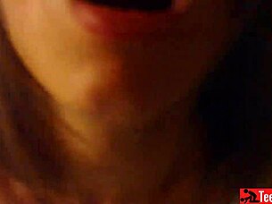 girlfriend adores boyfriend's massive cock