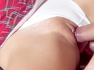 Hey, this guy gives his friend more attention on the couch with juicy pussy action 😏