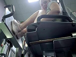 Why Does This Extreme Squirting Teen Get So Wet In The Gym?