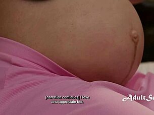 hey, check out this pregnant lady getting it on with her masseuse and joining in the fun