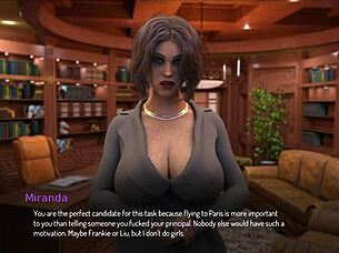 Bound In An Intense Game Of Restraint And Teasing. The Scene Builds With Tied Hands And Heightened Sensations Leading To Climactic Release.