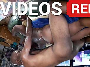 Oh yeah, ride that cock like a pro, you sexy ebony milf!