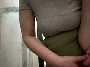 Why Does This Extreme Squirting Teen Get So Wet In The Gym?