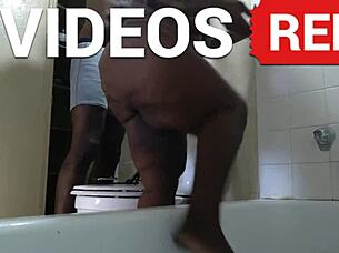 Oh yeah, ride that cock like a pro, you sexy ebony milf!