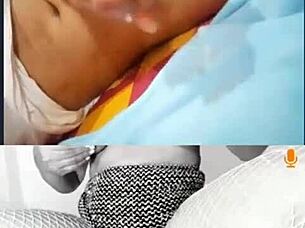 cum tribute to hotty puttta unleashes huge cumshot with latina milf dildo toys