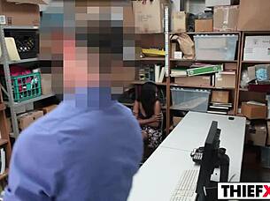 Will Daya Knight use her boobs to pay off the garage burglar punishment?