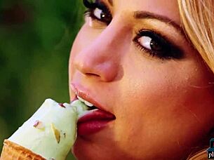 All natural playboy milf blondes Jessica Vaugn and Samantha Autum pose solo in softcore scenes