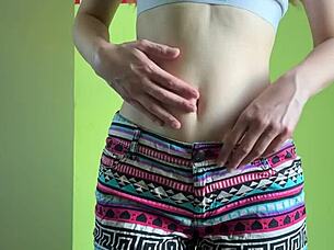 Maiskii Shows Off Skinny Petite Body in Cute Poses for Amateur Fucking