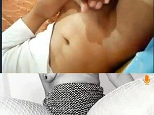 cum tribute to hotty puttta unleashes huge cumshot with latina milf dildo toys