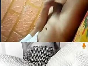 cum tribute to hotty puttta unleashes huge cumshot with latina milf dildo toys