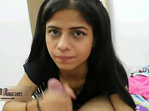 that latina brunette i fuck has a perfect big ass and tits in homemade hardcore  