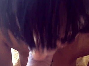 Sloppy Blowjob Performed With Intense Enthusiasm