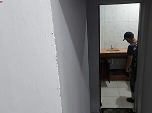 Wife Cheats with Plumber in Homemade Workout Session