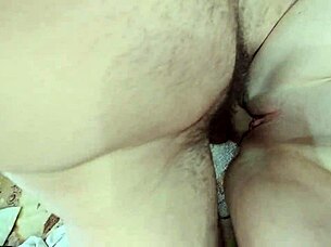 foot fetish leads to accidental creampie in pov with skinny girlfriend