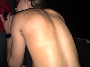 Wife Shares Huge Cock At Gloryhole With Creampie And Squirting In Tight Pussy 3some