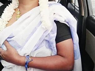 Indian Bhabi Craves A Long Drive For Wild Fucking With Telugu Dirty Talks!