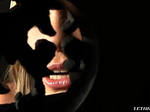 why does courtney cummz guzzle cum like a gloryhole whore with blowjob and handjob?