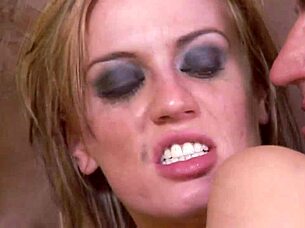 can this horny blonde bitch handle more hardcore anal drilling in doggystyle bent over