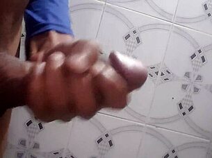 I feel so aroused touching my hairless shaved body, reaching intense waves of pleasure through solo masturbation.