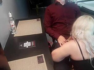 hey, why not let me, your hot blonde friend with a big ass, console you after losing your girlfriend by riding you hard until you cum on me?