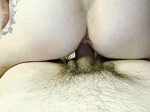 Pov blowjob turns into cowgirl reverse with creampie finish - so hot! 😍🍆💦