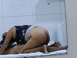 Will this amateur take interracial anal from the neighbor after intense sucking?