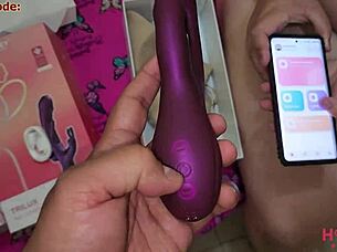 Ever Wonder How A Rabbit Vibrator Perforates Holes In Doggystyle Double Penetration With App Control?