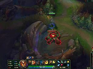 Pantheon takes on deepthroat gromp in gold 1 outdoors