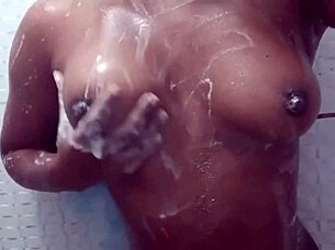 Bathing myself and waiting for my husband to get home so we can play with toys in the bath 😏