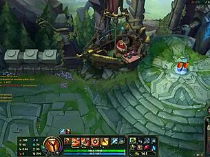 Pantheon takes on deepthroat gromp in gold 1 outdoors